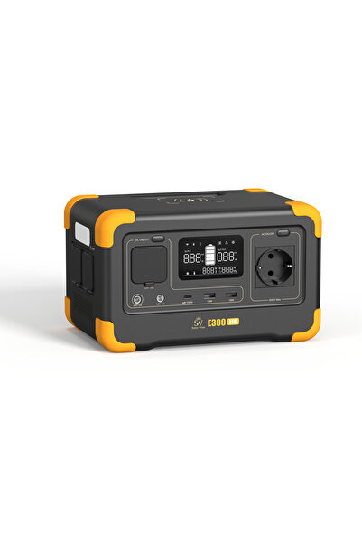 Solar Wise E300LFP 600W | 288Wh | LiFePO4 | UPS Destekli | WiFi Bluetooth Kab...