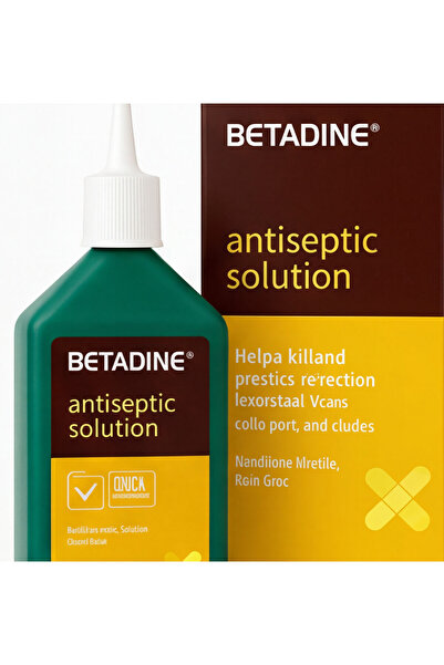 BETADINE Antiseptic Solution 120ml | محلول مطهر