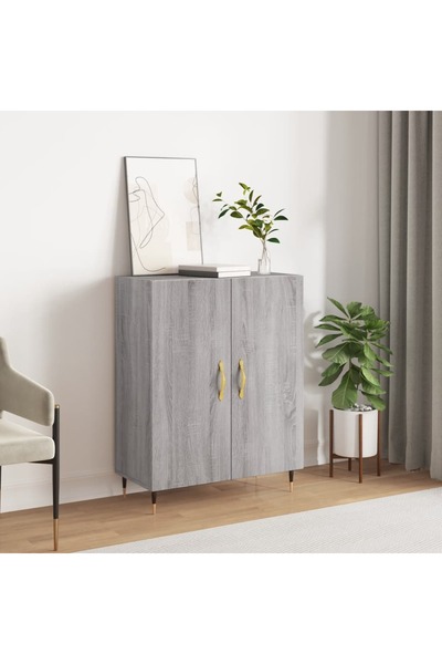 Concept Servantă, gri sonoma, 69,5x34x90 cm, lemn compozit