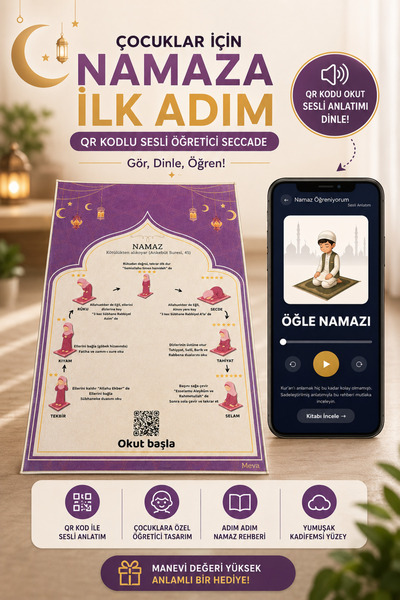 Mevatr Namaz Öğreten Seccade