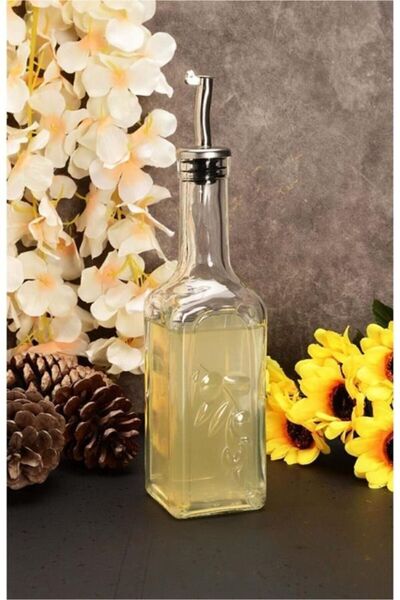 Paşabahçe 80350 وعاء زيت وخل محلي الصنع 345 سي سي 1 قطعة