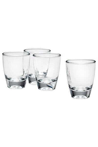 IKEA كأس شوت صغير سعة 25 مل 4 قطع