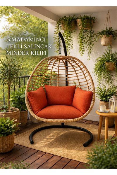 MADAMİNCİ Tekli Salıncak minder Kılıfı