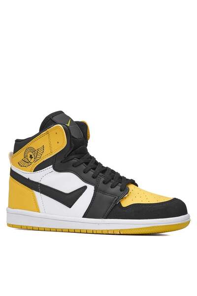 Lambırlent Yellow - 8070 High Top Unisex Sports Shoes
