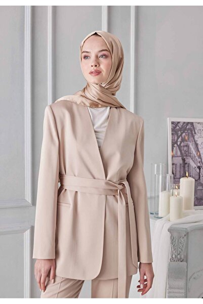 Freshscarfs Nude Janjanlı Şal