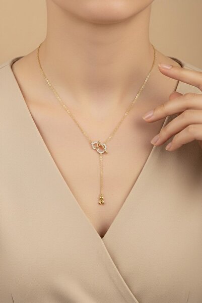 XUPING JEWELRY STİL İNCİSİ/XUPING JEWELRY SERENES ZİRKON TAŞLI KOLYE
