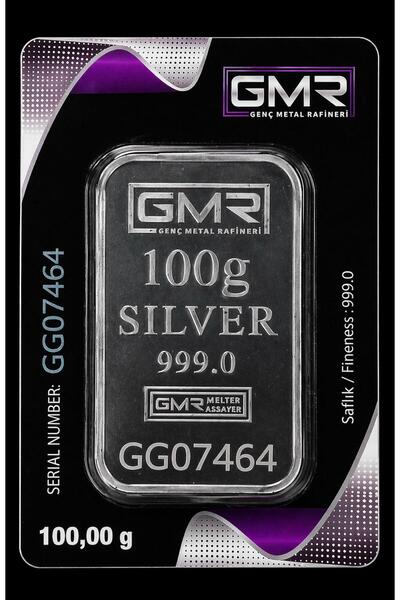 GMR 100 GRAM KÜLÇE GÜMÜŞ