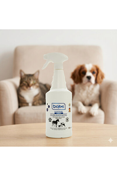 Bioxi Animal Health Sprey 1 LT – Deri, Meme, Göz ve Kulak Bakım Ürünü