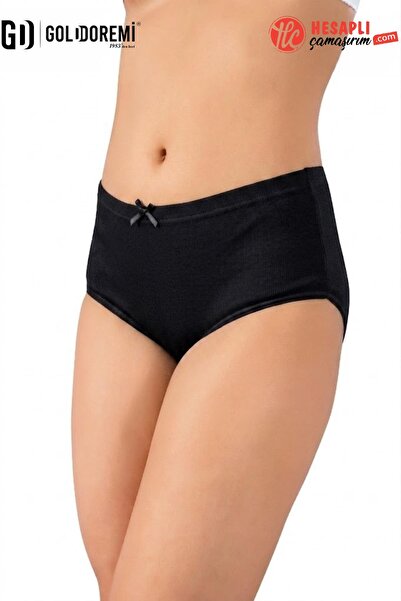 gd goldoremi 343 Premium Chiloți Opera Cotton Lycra confortabili cu talie îna...