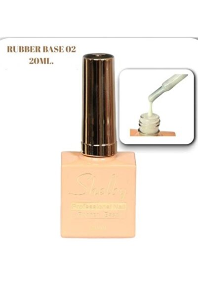 SHELBY RUBBER GEL BASE 20 ML.002 RAKI BEYAZI