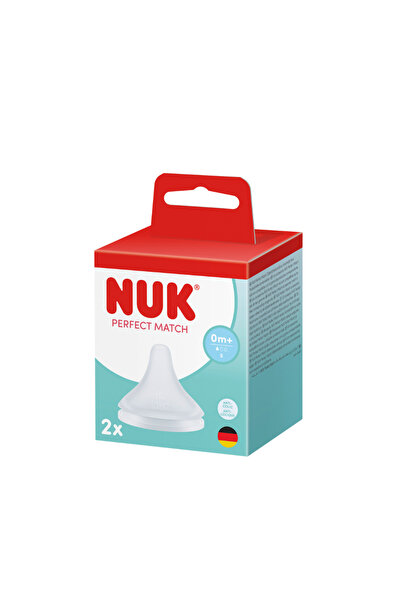 Nuk PM TETINA SILICON 0+ FLUX S 2BUC