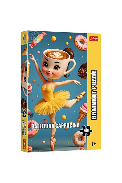 Trefl PUZZLE 200 BRAINROTS BALERINA CAPPUCINA