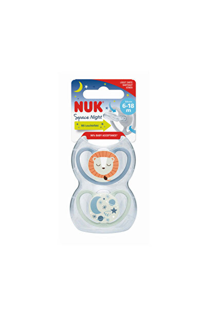 Nuk SUZETA PM AIR NGT ALBASTRU M2(6-18L) 2BUC