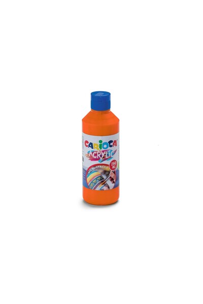 carioca tempera acrylic watercolors 250 ml Orange