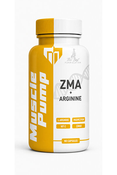 MUSCLE PUMP ZMA+ARGİNİNE 90 Kapsül
