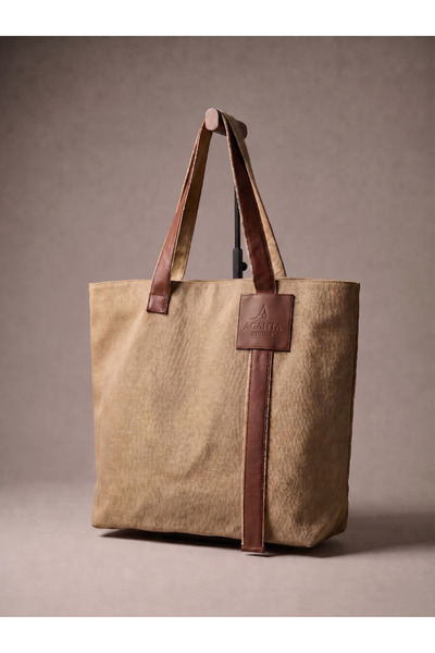 AGANTA STUDIO Capri Jüt Tote Çanta