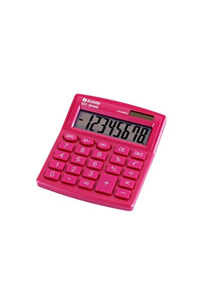 ELEVEN Calculator de birou cu 8 cifre, 120 x 105 x 21 mm, Eleven SDC-805 Roz