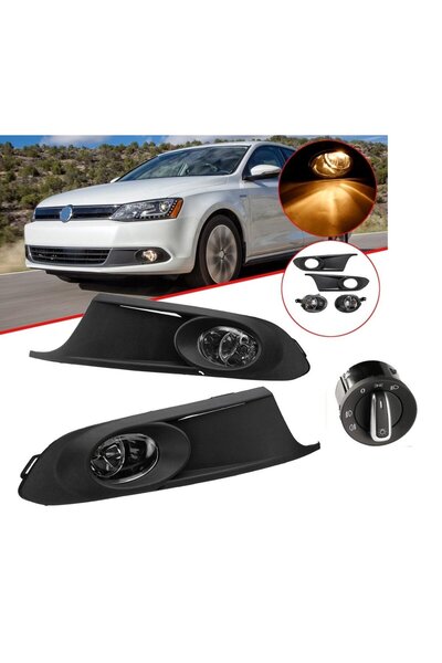 AEM Vw jetta sis lambası farı takımı ve far sis anahtarı 2011 / 2015