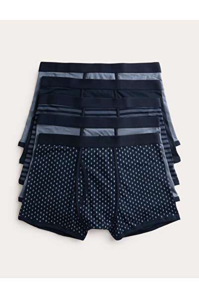 Marks & Spencer 5'li Pamuklu Streç Geometrik Trunk Seti