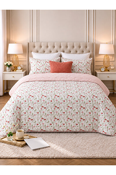 CARYUM Multi-Purpose Bedspread Double Pike & Blanket