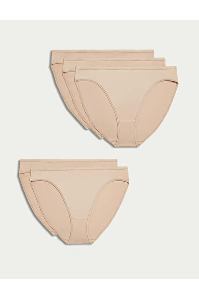 Marks & Spencer 5'li Dikişsiz High Leg Külot Seti