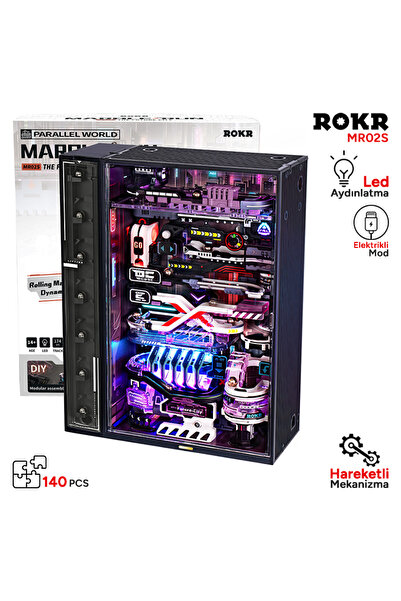 ROKR 3D пъзел Град на бъдещето, ROKR, 140 части