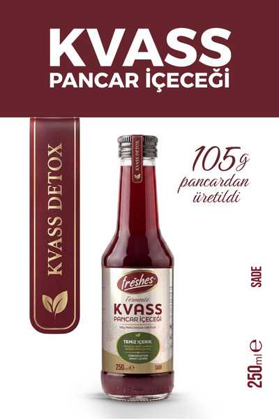 FRESHES KVASS FERMENTE PANCAR İÇECEĞİ 250 ML