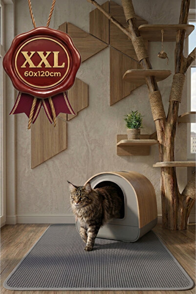 SoGood Concept XXL - Elekli Kedi Kum Paspası - Petek Dokulu Kedi Kumu Yakalam...