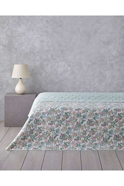 English Home Fruit Fiesta King Size Çok Amaçlı Örtü 240x220 cm Yeşil