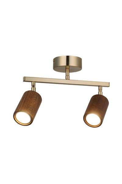 LUCEA Legno 2 Lı Antık Lak Plafonyer