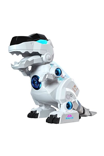VARDEM OYUNCAK Sesli Işıklı Haraketli Akıllı Robot Dinozor