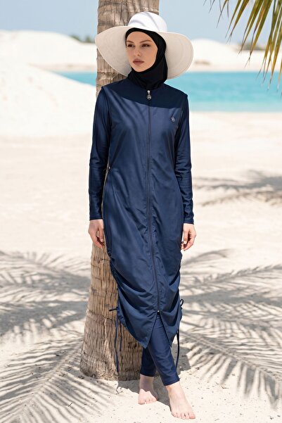 InStyle 6068 Koyu Lacivert Tesettür Mayo