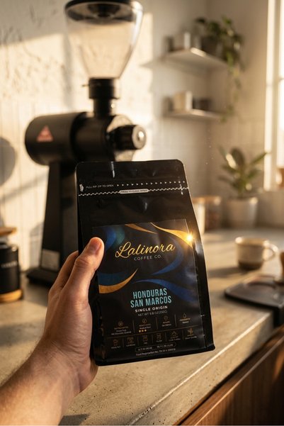 Lalinora Coffee Co قهوة هندوراس سان ماركوس جي 2 إسبريسو وقهوة مفلترة أحادية المصدر معتمدة 250 جرام