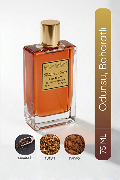 Gloria Perfume Tobacco Red 75 ml Edp Erkek Parfüm