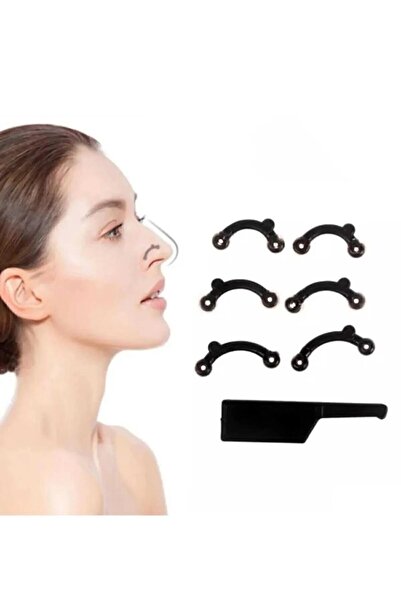 SETBEAUTY 6 Adet Burun Kaldırma Burun Düzeltici Burun Şekillendirici Aparat Burun Düzleştirme