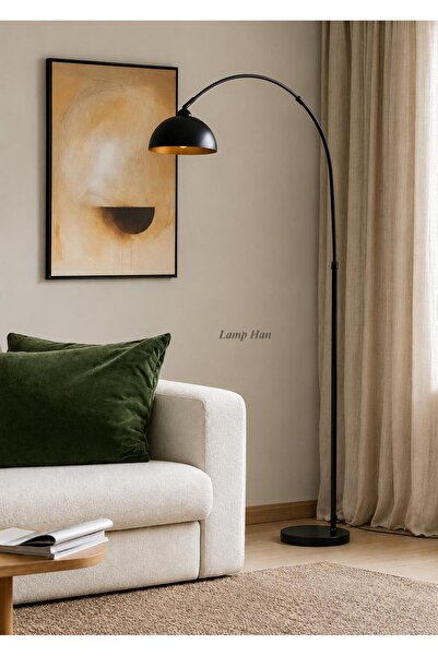 Lamp Han Deve Boynu Serisi Dekoratif Olta Lambader