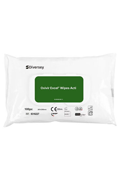 Diversey Șervețele dezinfectante 100 buc Oxivir Excel W3238