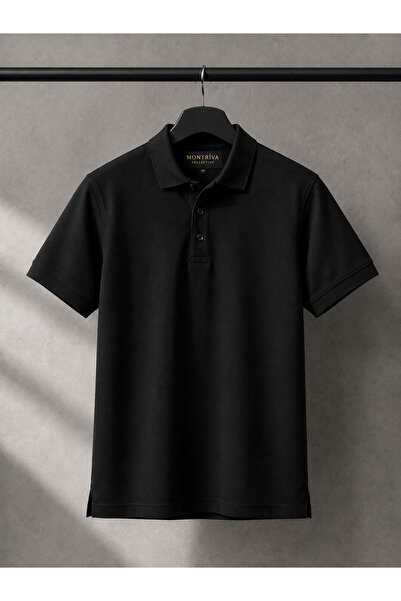 Montriva Collective Modal Kumaş Polo Yaka Erkek T-shirt
