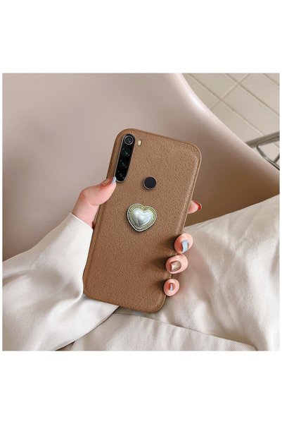 Pro Aksesuar حافظة متوافقة مع هاتف Xiaomi Redmi Note 8 من السيليكون على شكل ق...