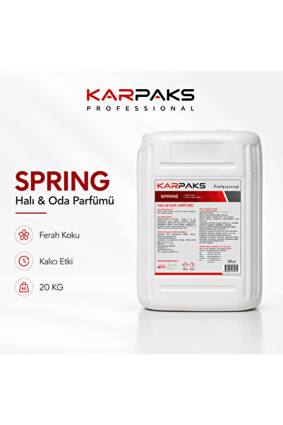 KARPAKS Spring Halı ve Oda Parfümü 20 Lt