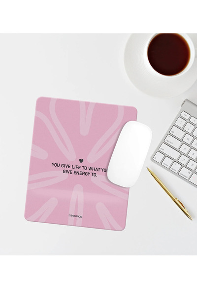 Mincanas Renkli Bilek Destekli Dikdörtgen Mouse Pad Mouse Altlığı