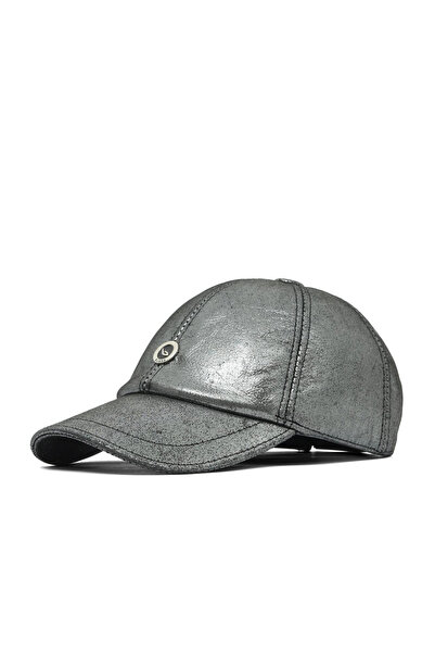 Bueno Shoes Silver Glitter Leather-1 Women's Hat