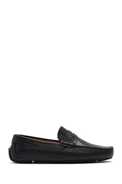 Derimod Erkek Siyah Ayakkabı, Deri Loafer 26SFD630318