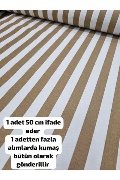 Premier Duck Kumaş Su ve Leke itici özelliği vardır ( Koyu bej 50 x 180 )