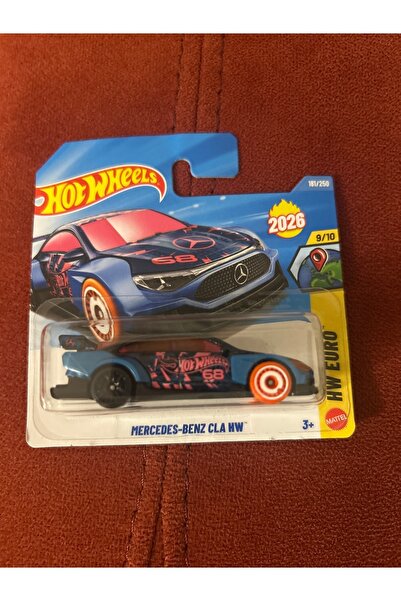 HOT WHEELS HotWheels Mercedes-Benz CLA HW Euro JJH63 1/64 Ölçek Tekli Arabala...