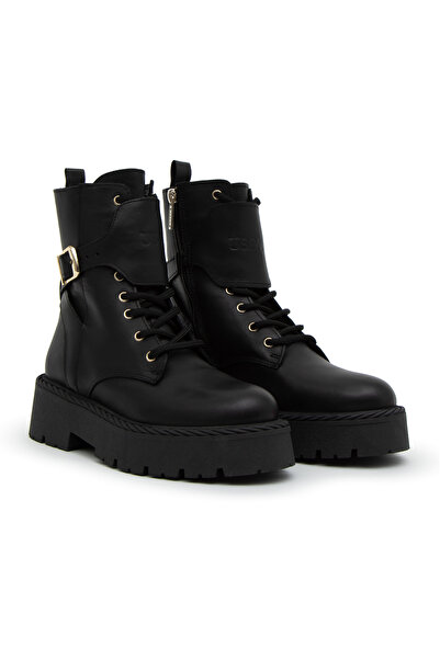U.S. Polo Assn. Kadın Siyah Bot 50277537-VR046