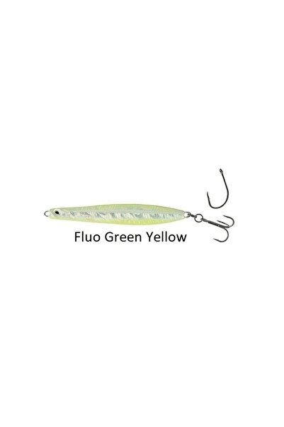 Seeker Isp 98mm 23gr Spoon Feed Fluo Green Yellow