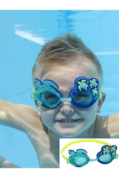 TOYFEST Hydro Swim Children's Sea Pool Goggles - Caretta Caretta Model (Ages ...