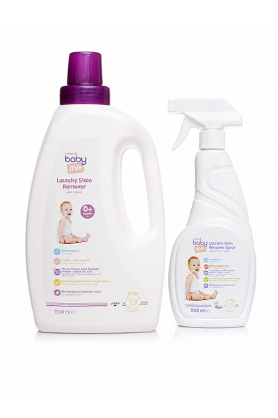 Baby&Me Doğal Leke Çıkarıcı Sprey 500 ml + 1500ml Doğal Leke çıkarıcı