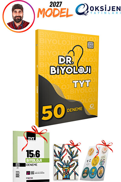 Oksijen Yayınları 2027 Model Dr Biyoloji TYT 50 Biyoloji Deneme Video Çözümlü...